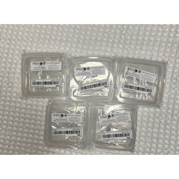 Clear Food Storage Box Plastic Refrigerator Cheese Box 1 PCS Makeup Container Sb - Picture 3 of 8